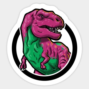 I Love You, You Love T-Rex Sticker